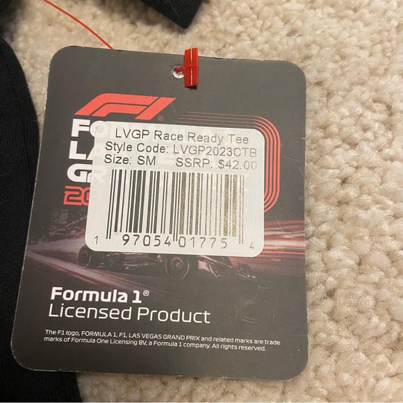 formula 1 f1 las vegas grand prix tshirt black 2023 - Picture 5 of 5